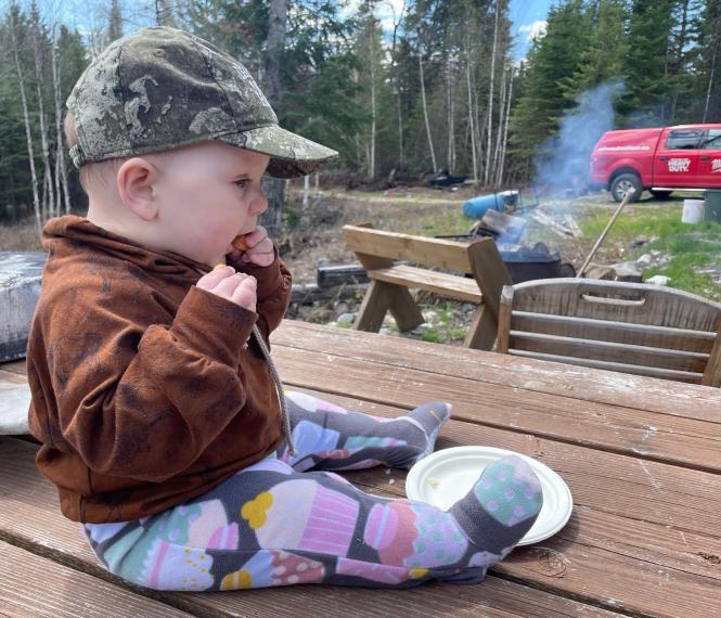camping with babies and toddlers