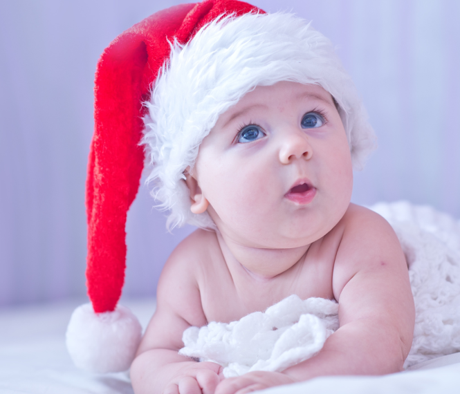 Christmas with a baby